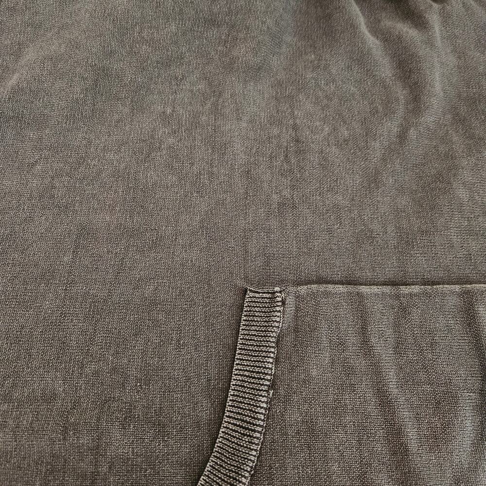 Barefoot Dreams Sunbleached Knit Poncho In Faded Black One Size - Picture 11 of 13